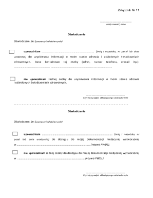 Medical Information Authorization Form