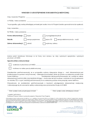 Medical Records Request Form