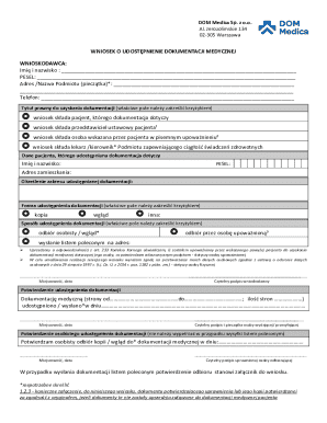Medical Records Request Form