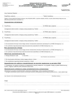 Patient Authorization Form