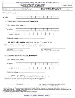 Patient Consent Form for Medical Records Access