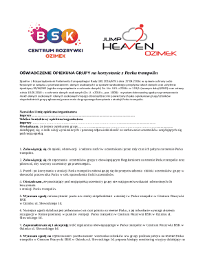 Group Guardian Consent Form