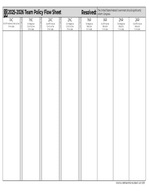 2025-2026 Team Policy Flow Sheet