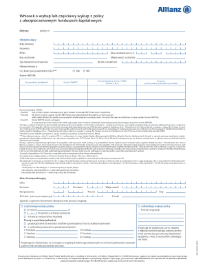 Polish Insurance Fund Withdrawal Request