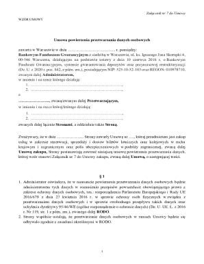 Data Processing Agreement Template