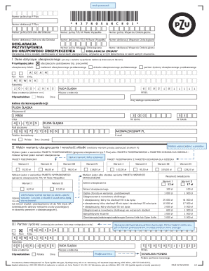 PZU Employee Insurance Declaration