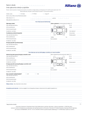 Allianz Vehicle Damage Claim Form