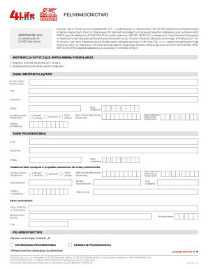 Power of Attorney for Insurance