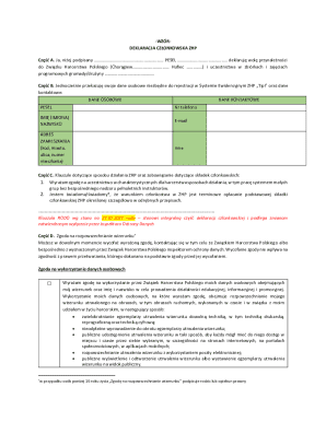 ZHP Membership Declaration Form