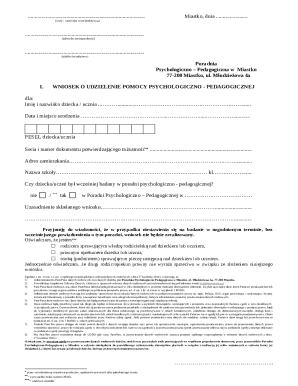 Application for Psychological-Pedagogical Assistance