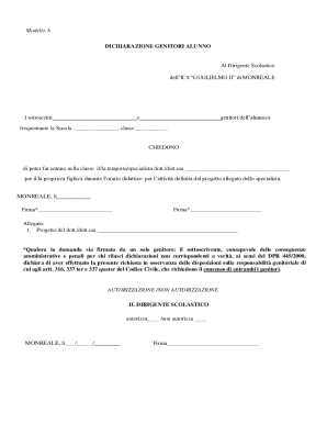 Parental Consent Form for Therapist Access
