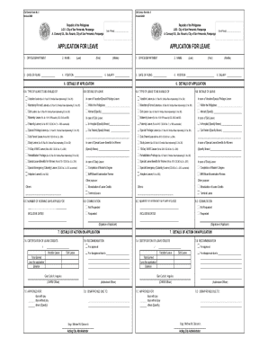 Civil Service Form No. 6