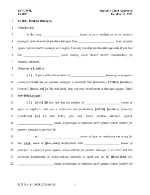 New Mexico Punitive Damages Form