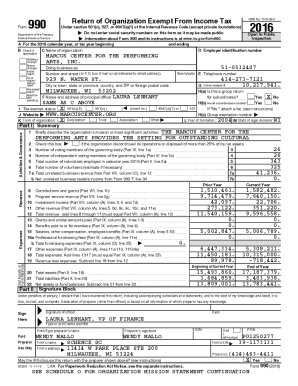 Form 990 2016