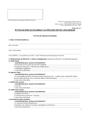 Nursing Interview and Medical Certificate