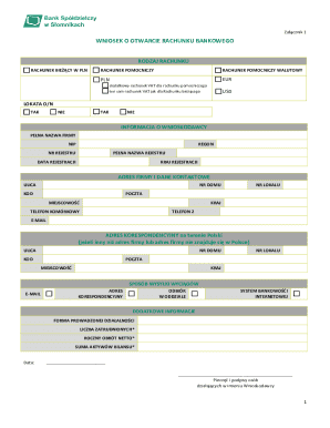 Bank Account Opening Application