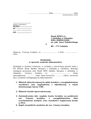 Loan Documents Request Form