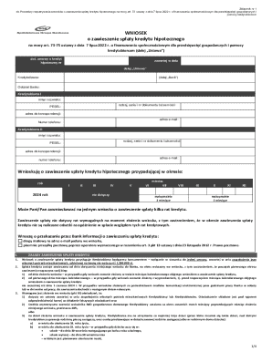 Mortgage Payment Suspension Request