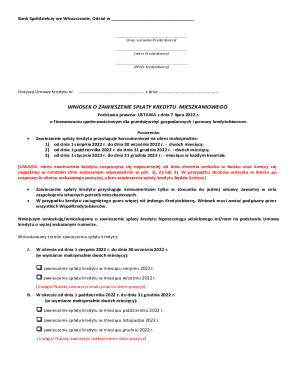 Mortgage Loan Payment Suspension Request