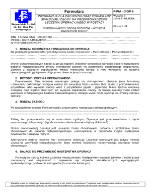 Formularz F-PM – 3/GP 6