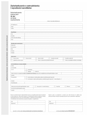 Employment and Earnings Certificate