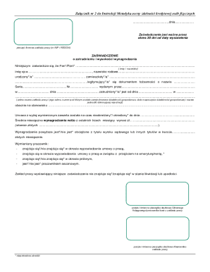 Employment and Salary Certificate