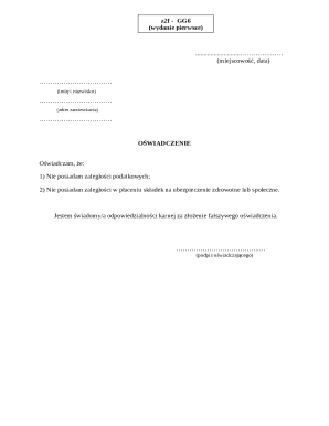 Tax and Insurance Compliance Affidavit