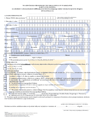 Poland Driver Qualification Training Application