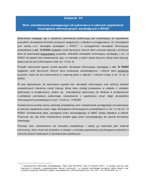 GDPR Compliance Declaration Form