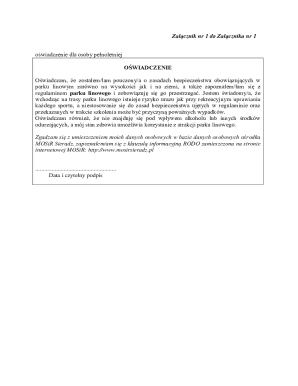 Safety Waiver for Adults