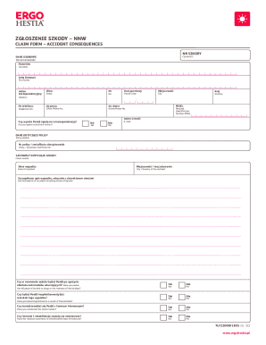 Accident Claim Form