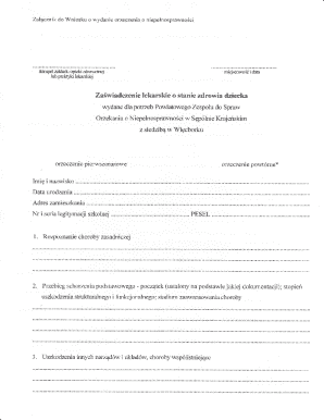 Medical Certificate for Disability Assessment