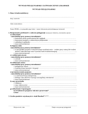 Nursing Interview and Medical Certificate