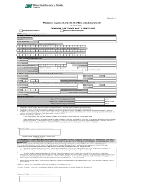 Visa Business Debit Card Application