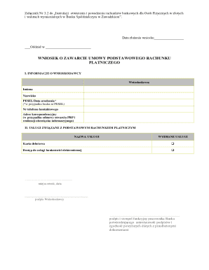 Bank Account Opening Application