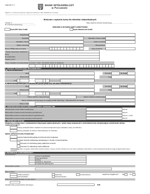 Credit Card Application Form