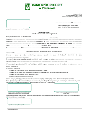 Employment and Salary Certificate