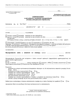 Employment Verification for Credit Assessment
