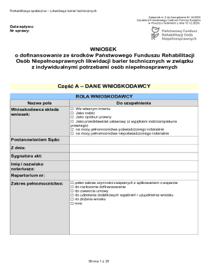 Rehabilitacja Społeczna - Likwidacja Barier Technicznych