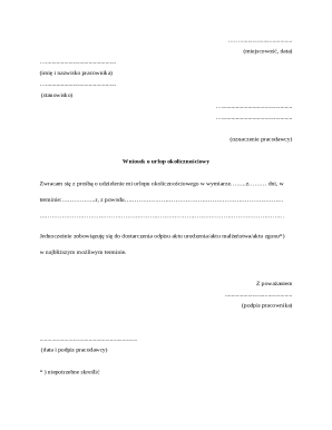 Request for Bereavement Leave