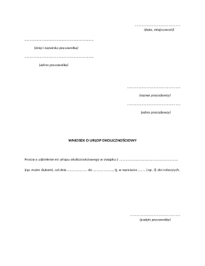 Employee Leave Request Form