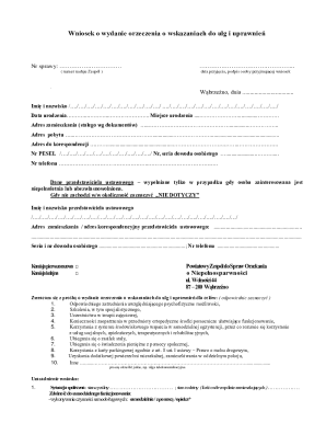 Application for Disability Benefits Determination