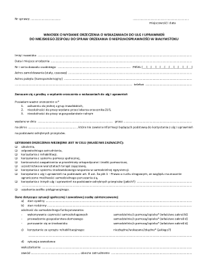Application for Disability Benefits Determination