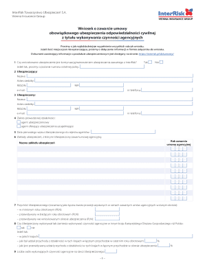InterRisk Insurance Application