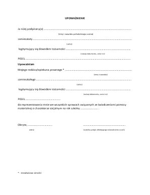 Student Authorization Form
