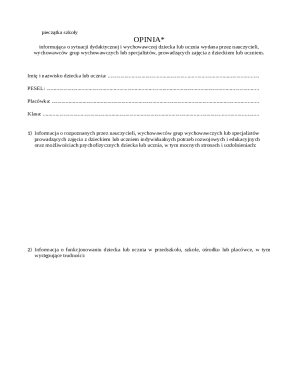 School Opinion on Student Development