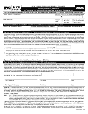 NYC-579-UBTP Signature Authorization for 2025