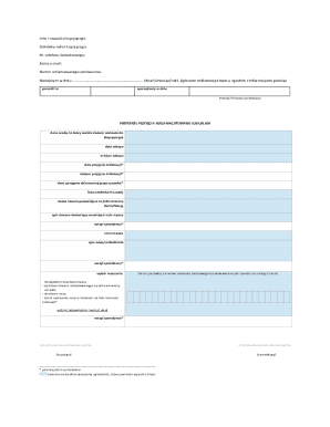 Product Complaint Form