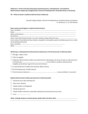 Medical Records Request Form