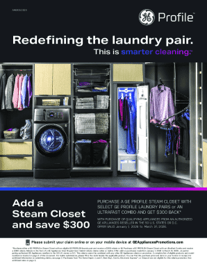 GE Appliances Rebate Form